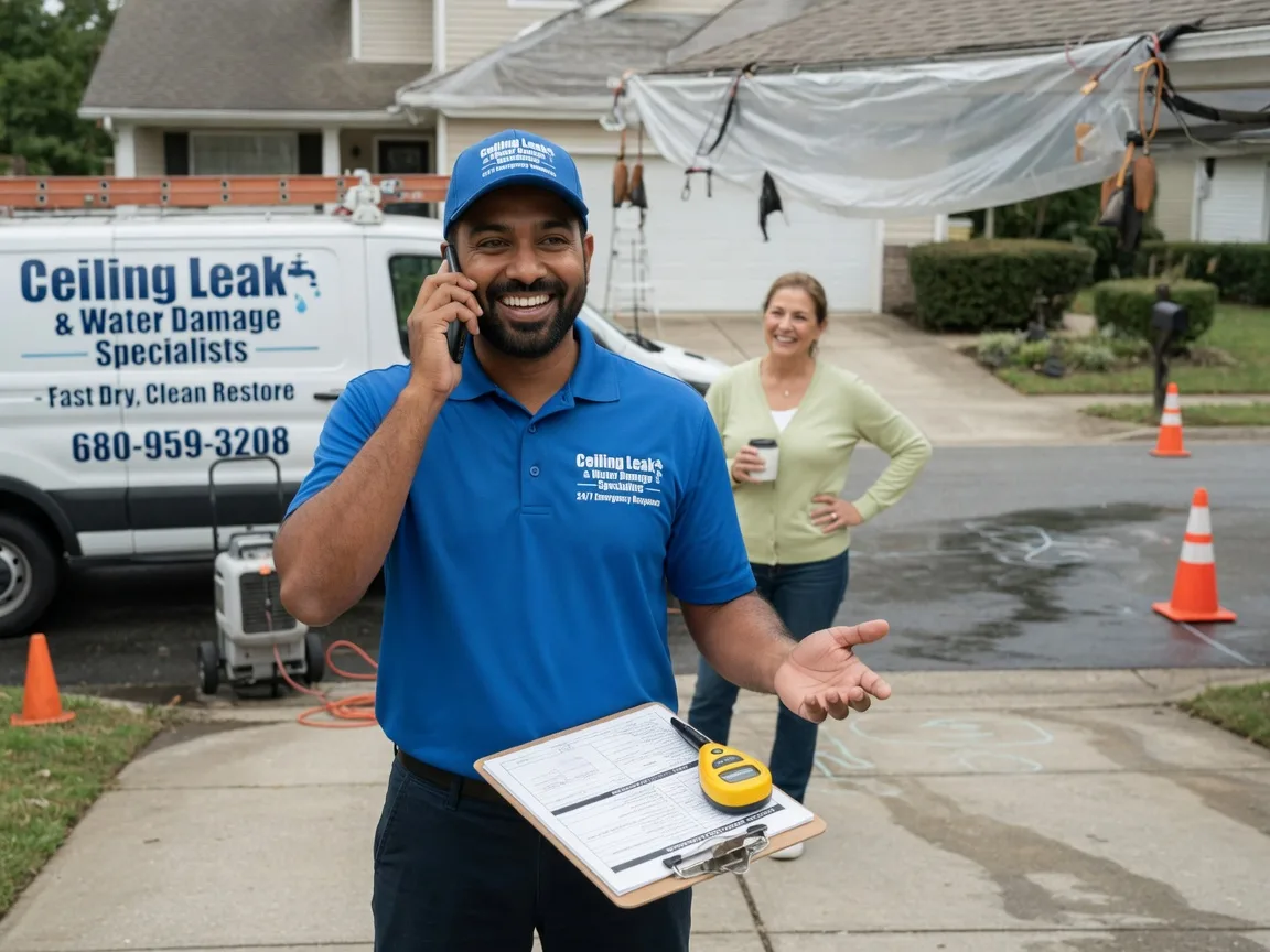 Ceiling Leak Cleanup Midland City, AL FAQs